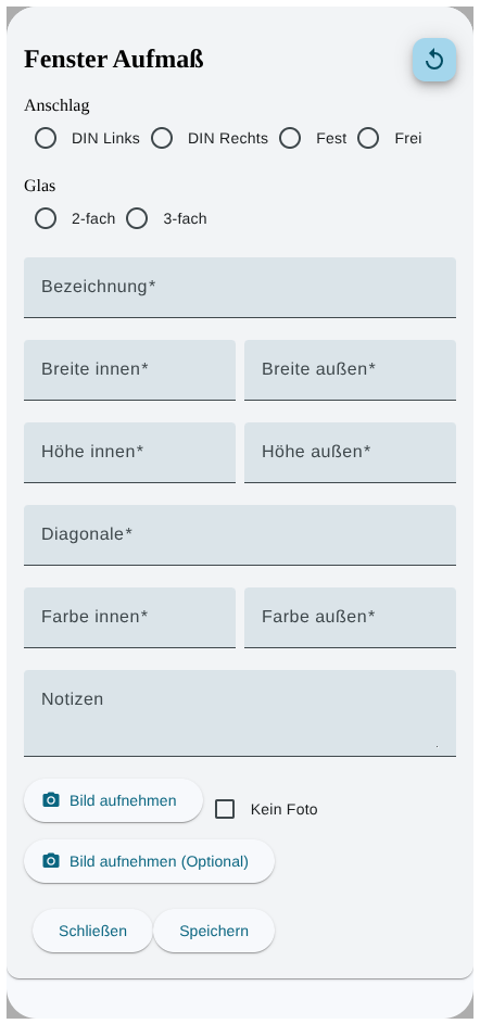 Foto-Erfassung vor Ort